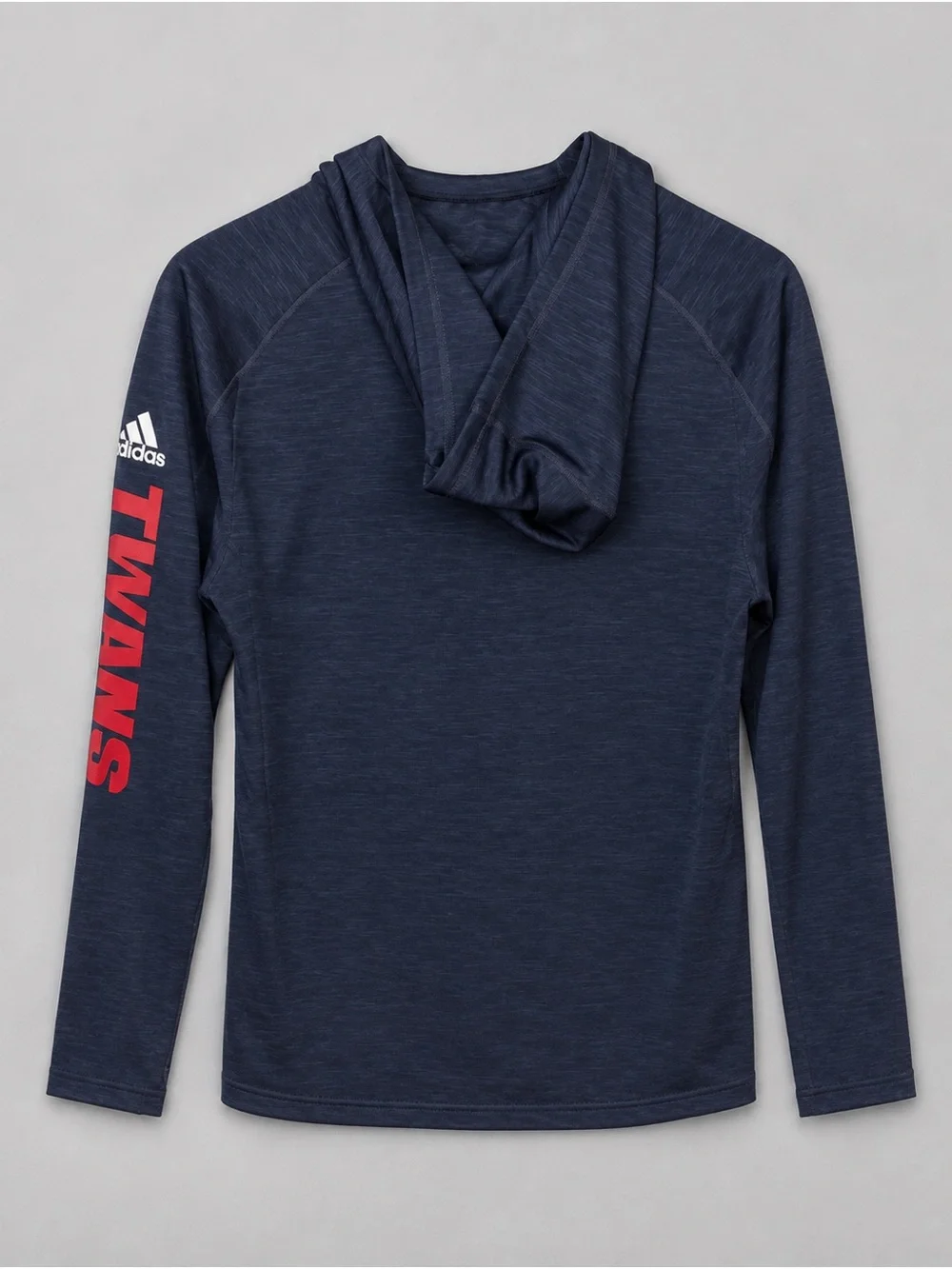 Adidas Detroit Mercy Titans Hooded Long Sleeve Shirt Mens Small